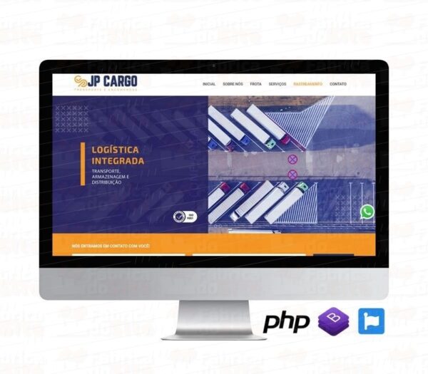SCRIPT SITE TRANSPORTADORA COM PAINEL ADMINISTRADOR EM PHP COD-8026